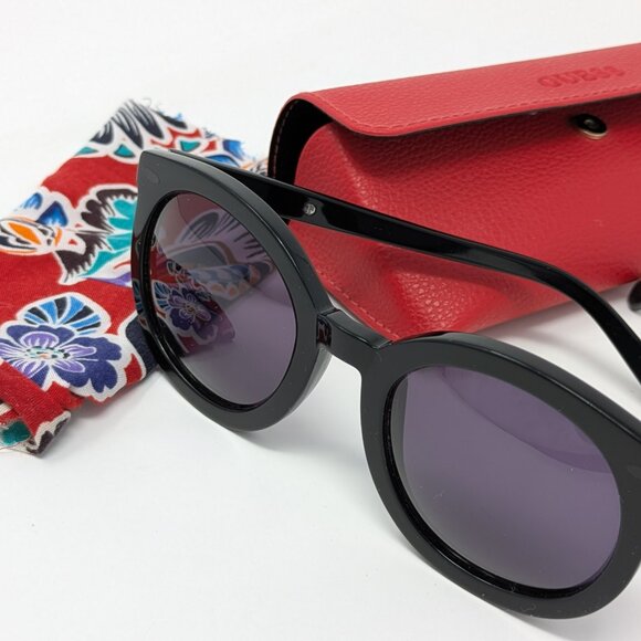 Karen Walker Sunglasses, Black main image 6